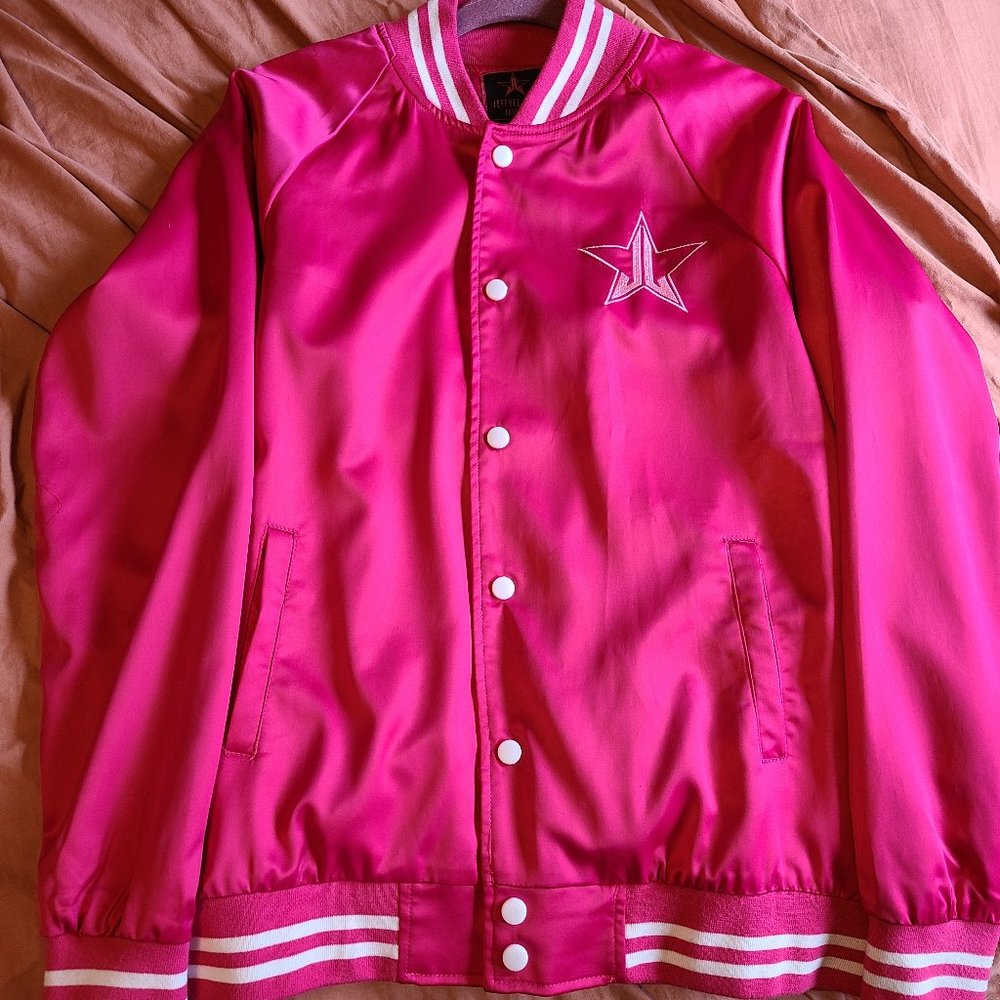 Jeffree Star Pink Members only Jacket